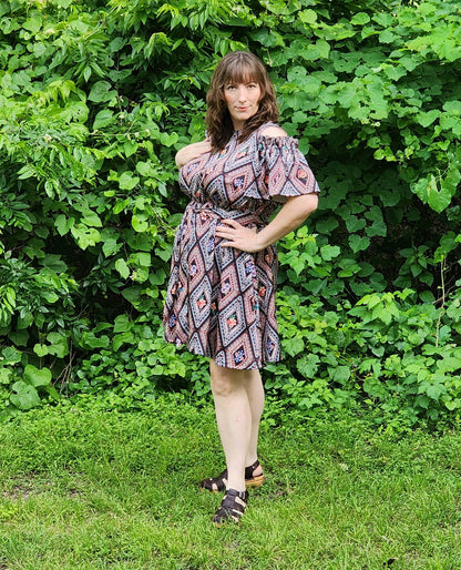 Vera Dress and Top PDF Pattern - Ploen Patterns - Simplifi Fabric