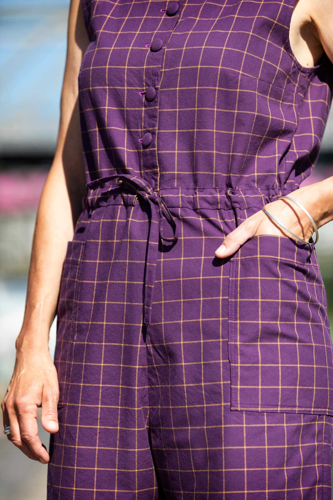 VERANDA Jumpsuit by Kaiser Rissanen PDF Sewing Pattern - TAUKO - Simplifi Fabric