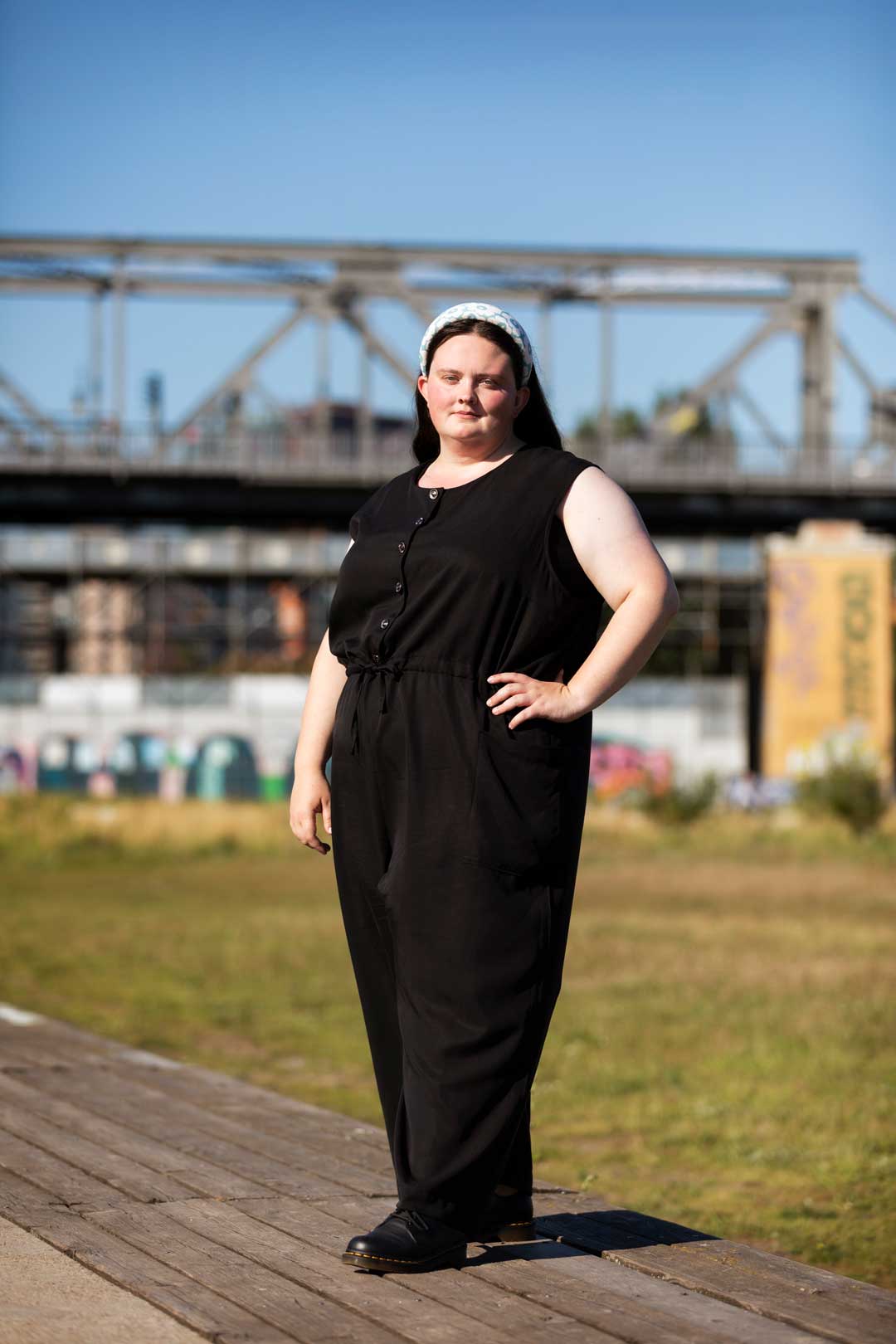 VERANDA Jumpsuit by Kaiser Rissanen PDF Sewing Pattern - TAUKO - Simplifi Fabric