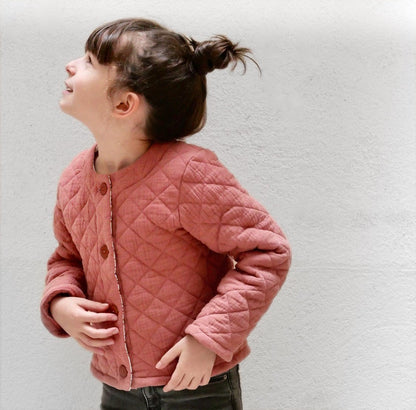 Vic Cardigan Sewing Pattern - Unisex 3/12Y - Ikatee - Simplifi Fabric