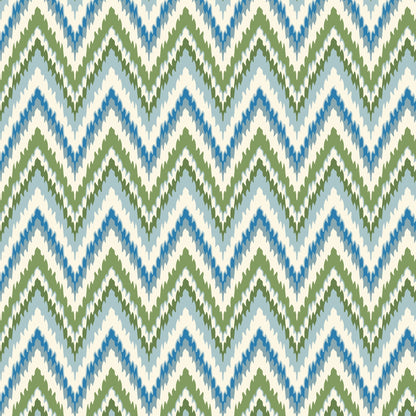 Vintage Flames - Blue - Summer Garden - House Of Haricot - Cloud 9 Fabrics - Poplin - Simplifi Fabric