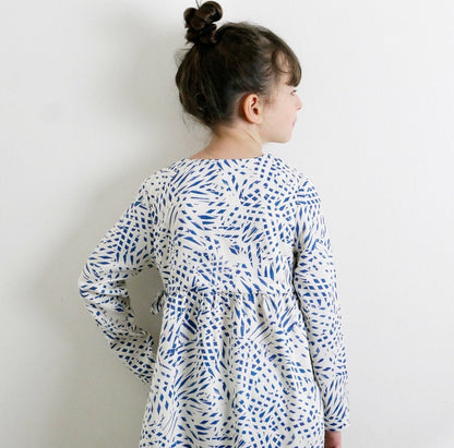 Violette Dress Sewing Pattern - Girl 3/12Y - Ikatee - Simplifi Fabric