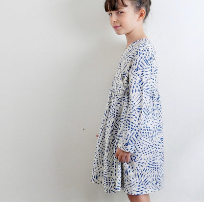 Violette Dress Sewing Pattern - Girl 3/12Y - Ikatee - Simplifi Fabric