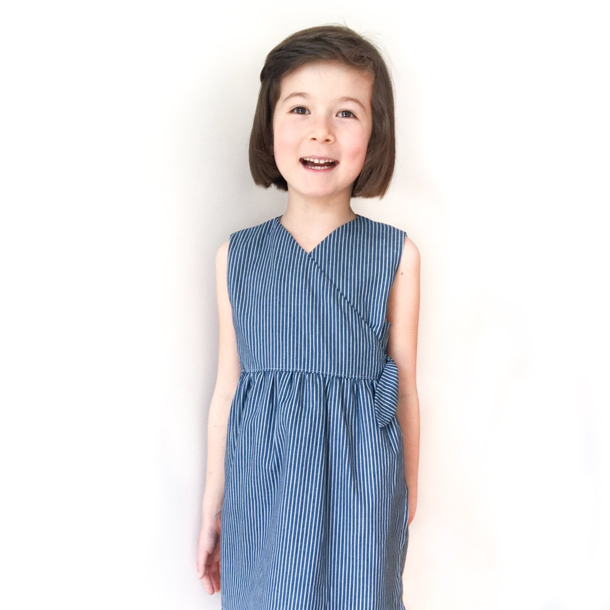 Violette Dress Sewing Pattern - Girl 3/12Y - Ikatee - Simplifi Fabric