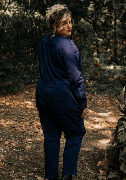 Vipère Jumpsuit Paper Sewing Pattern - Maison Fauve - Simplifi Fabric