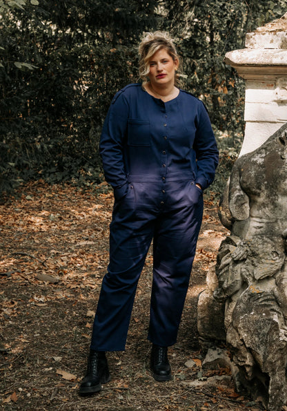 Vipère Jumpsuit Paper Sewing Pattern - Maison Fauve - Simplifi Fabric