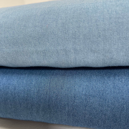 Viscose Chambray - Light Blue - Simplifi Fabric