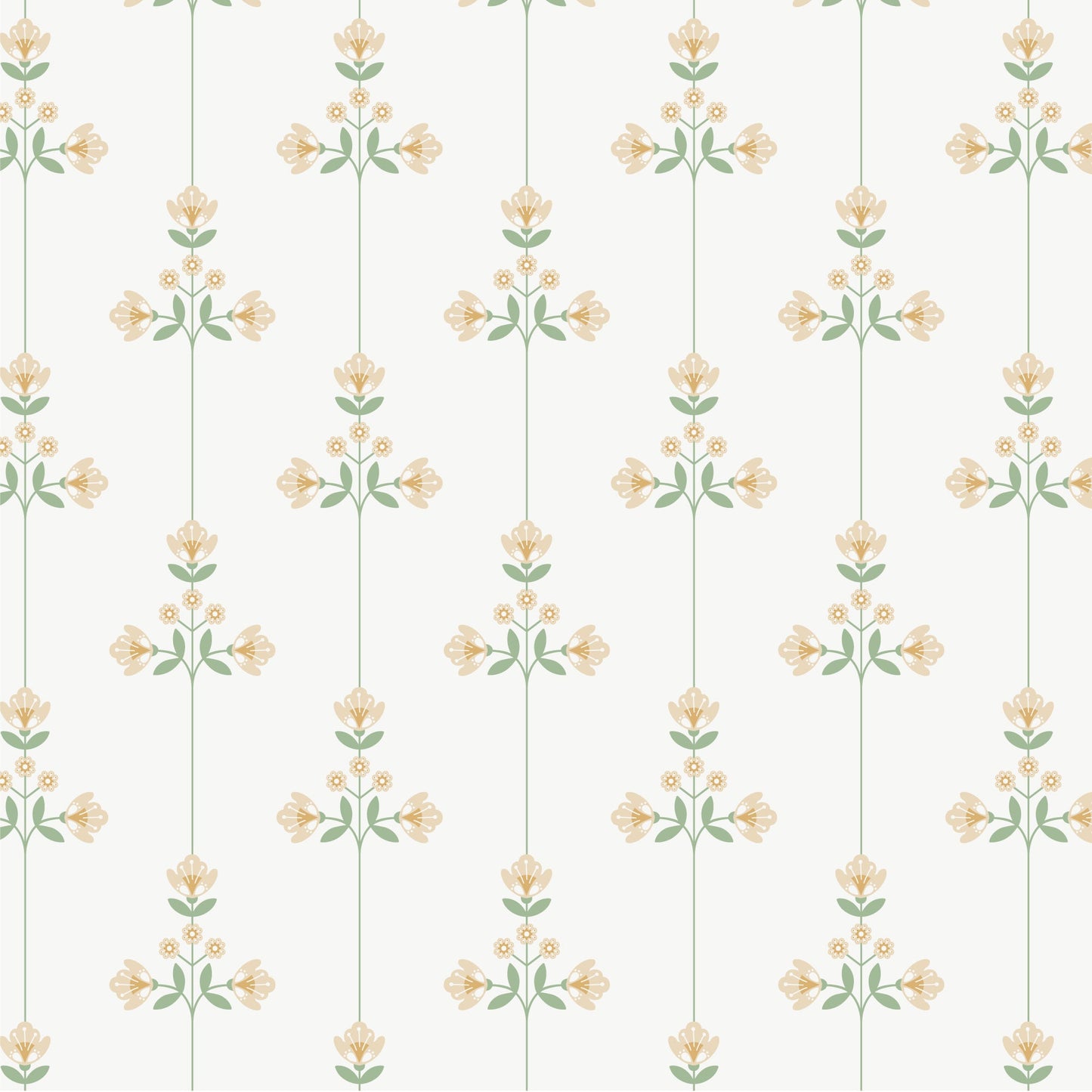 Vivienne - Tan/Turquoise - Vintage Charm - Dots & Glory - Cloud 9 Fabrics - Poplin - Simplifi Fabric