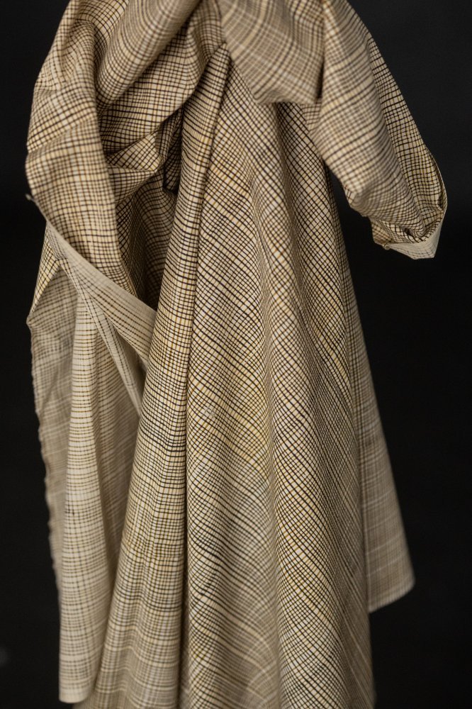 Volt Lime Mustard Indian Block Print Cotton - Merchant & Mills - Simplifi Fabric