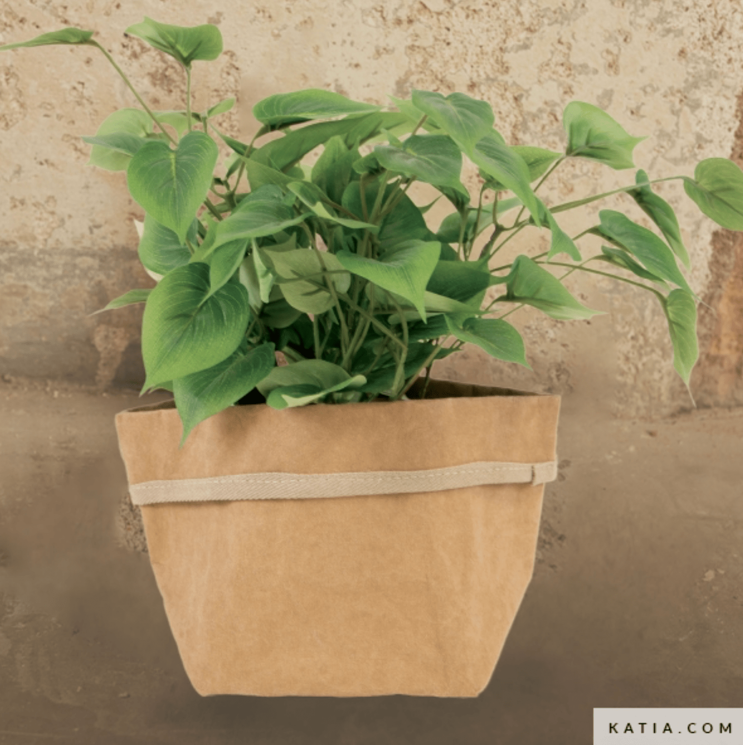 Washable Kraft Paper Fabric - Kraft - Katia - Simplifi Fabric