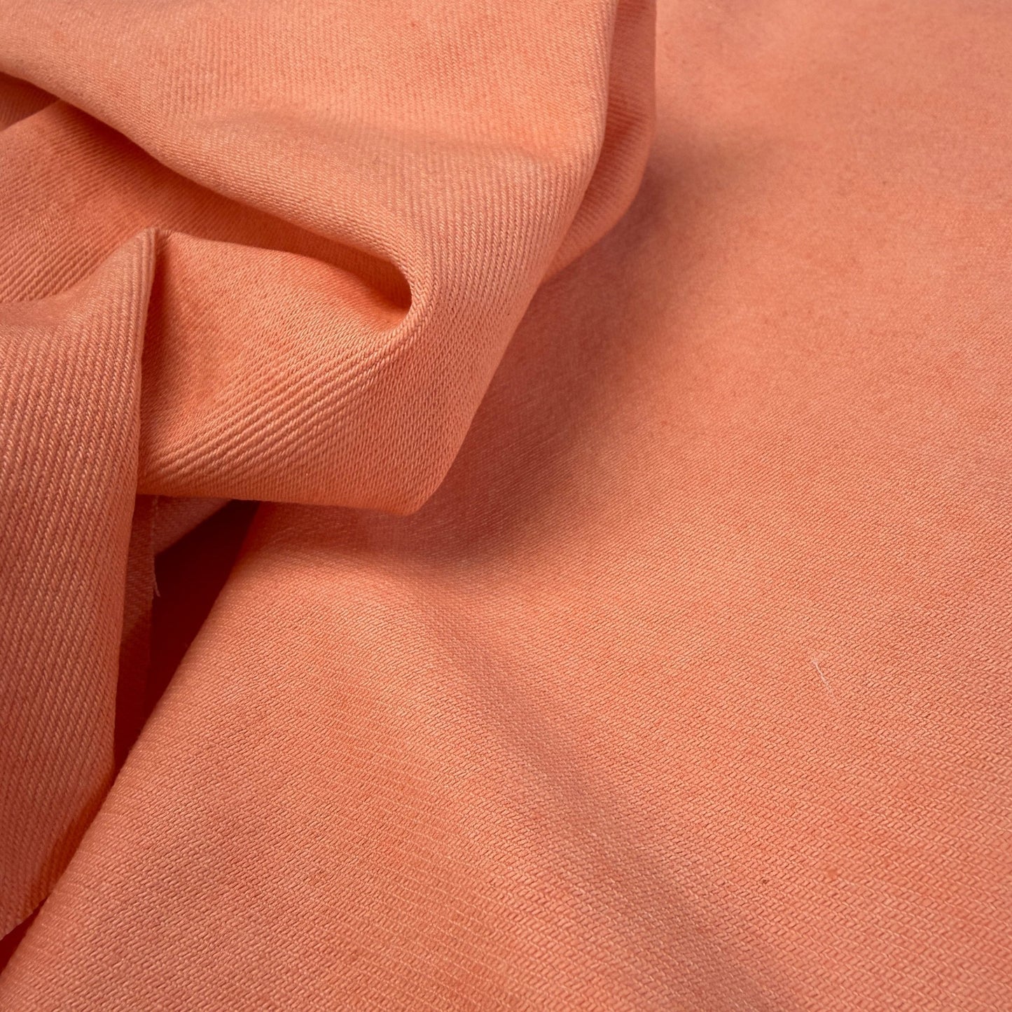 Washed 10 oz. Denim - Melon - Simplifi Fabric