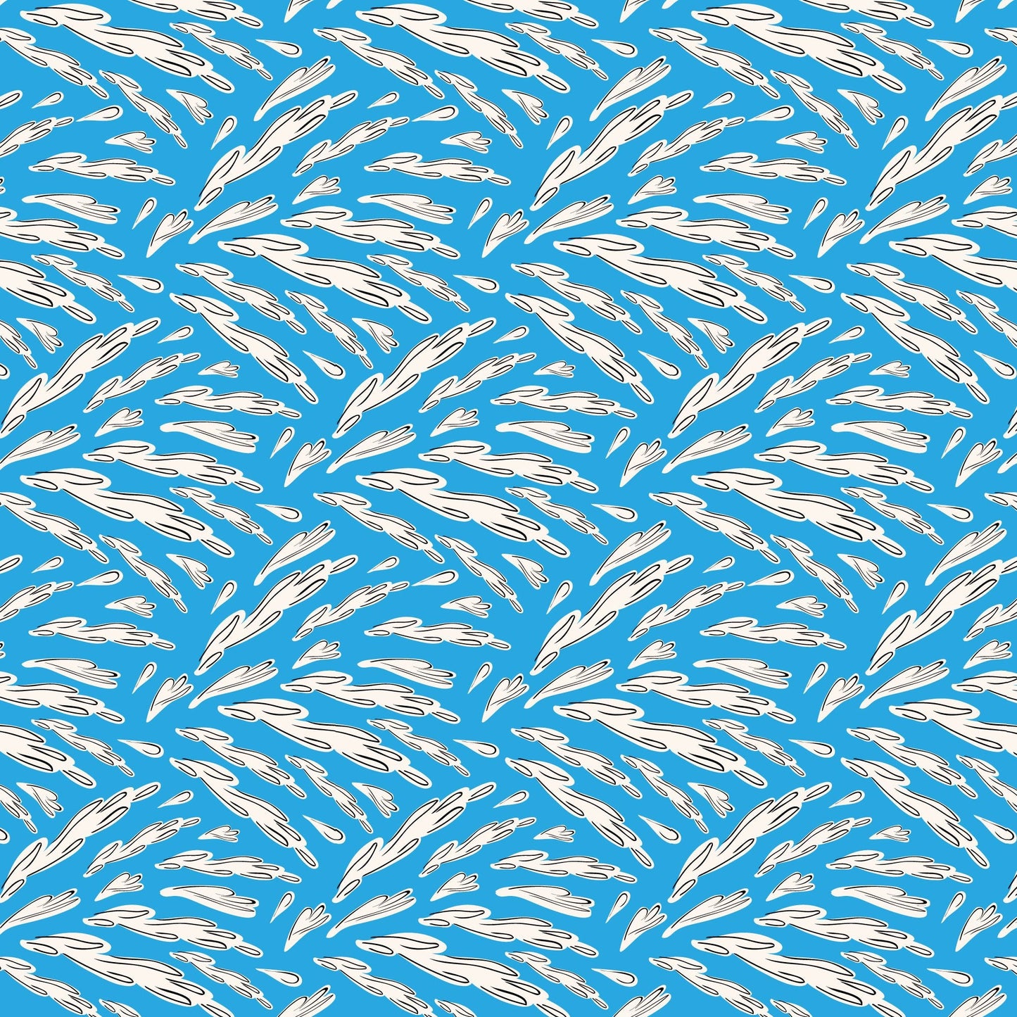 Water Works - Fire! Fire! Fire! - Loo McNulty - Cloud 9 Fabrics - Poplin - Simplifi Fabric