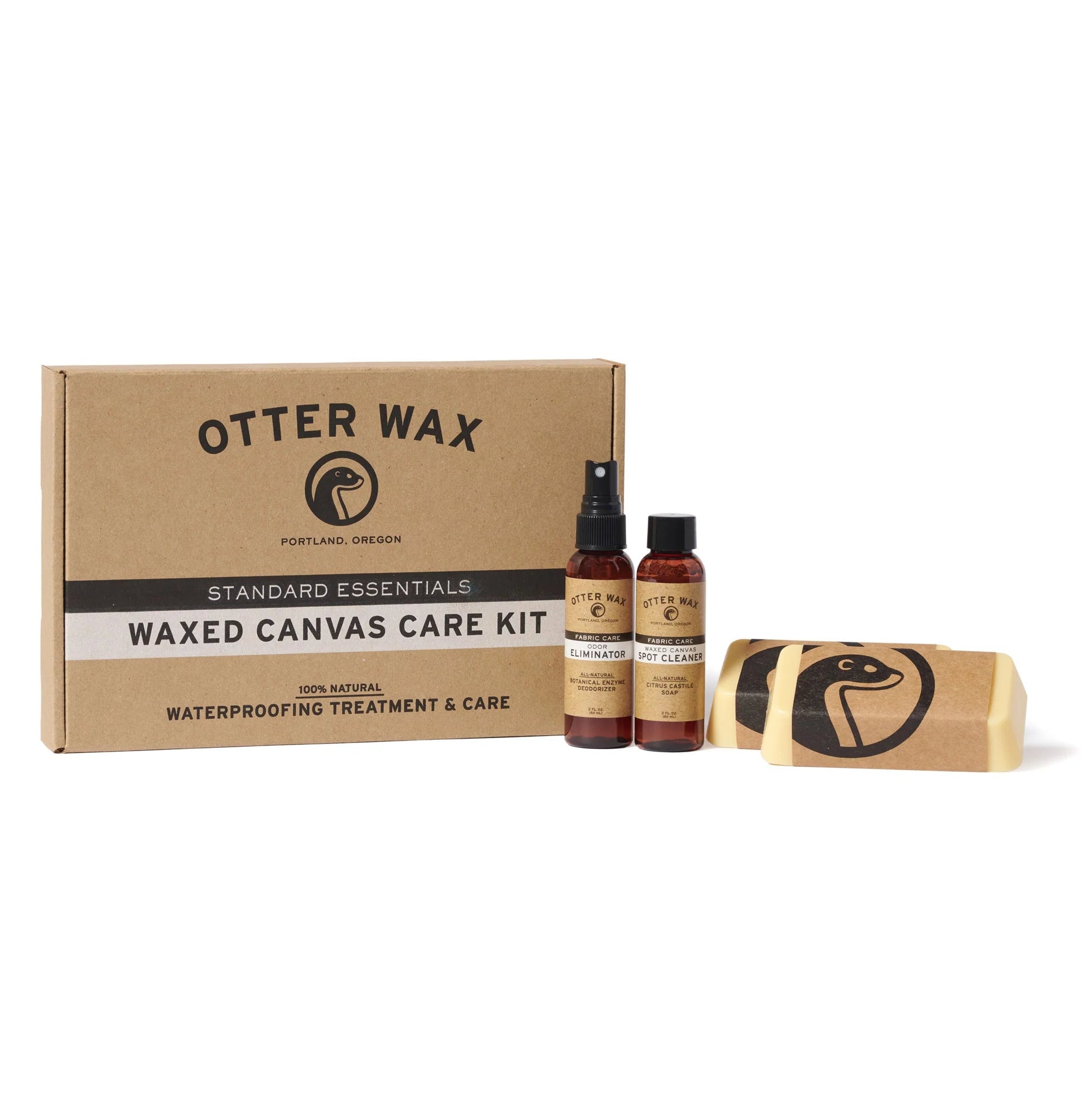 Waxed Canvas Care Kit - Otter Wax - Simplifi Fabric