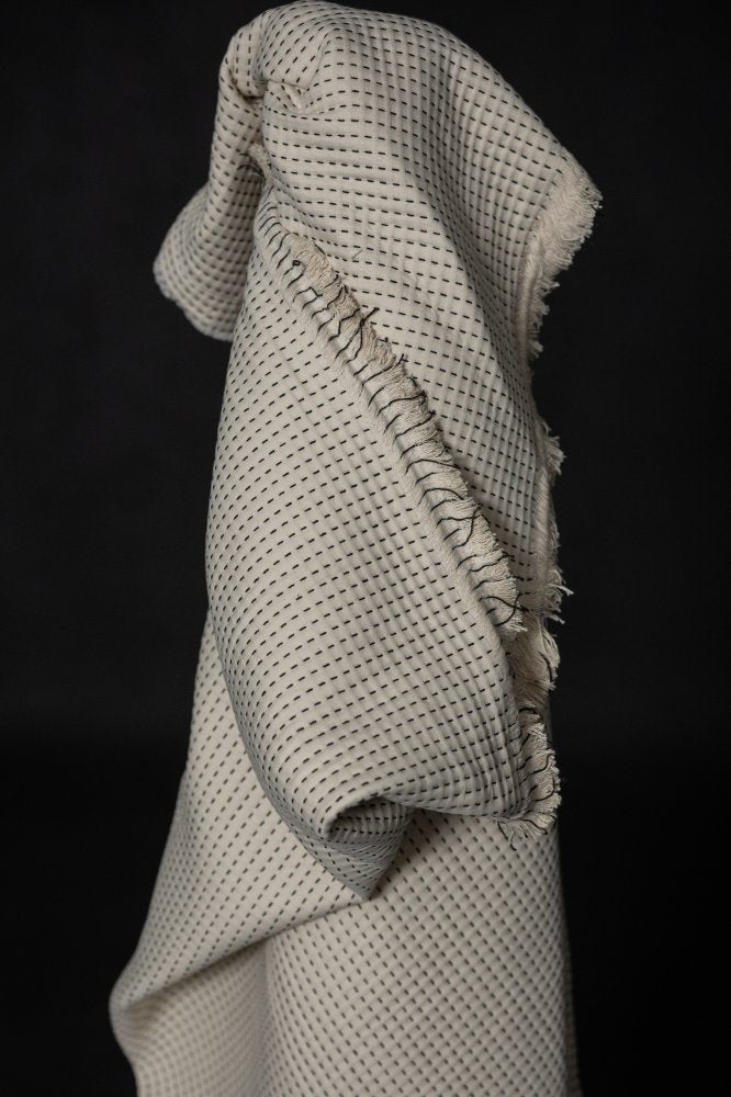 Weighty Kantha Stitched Indian Cotton - Merchant & Mills - Simplifi Fabric