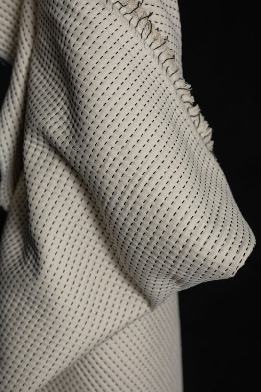 Weighty Kantha Stitched Indian Cotton - Merchant & Mills - Simplifi Fabric