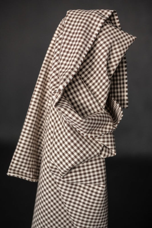 Wesley Gingham Heavy Recycled Cotton - European Import - Merchant & Mills - Simplifi Fabric