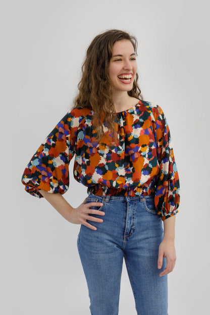 Whitcomb Top PDF Pattern - Sew Love Patterns - Simplifi Fabric
