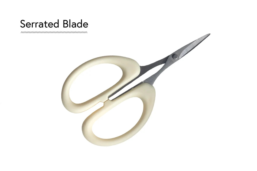 Bloom Series 4" Soft-Handled Scissors - Cream - LDH Scissors