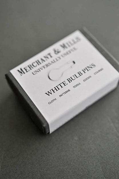 White Bulb Pins - Merchant & Mills - Simplifi Fabric