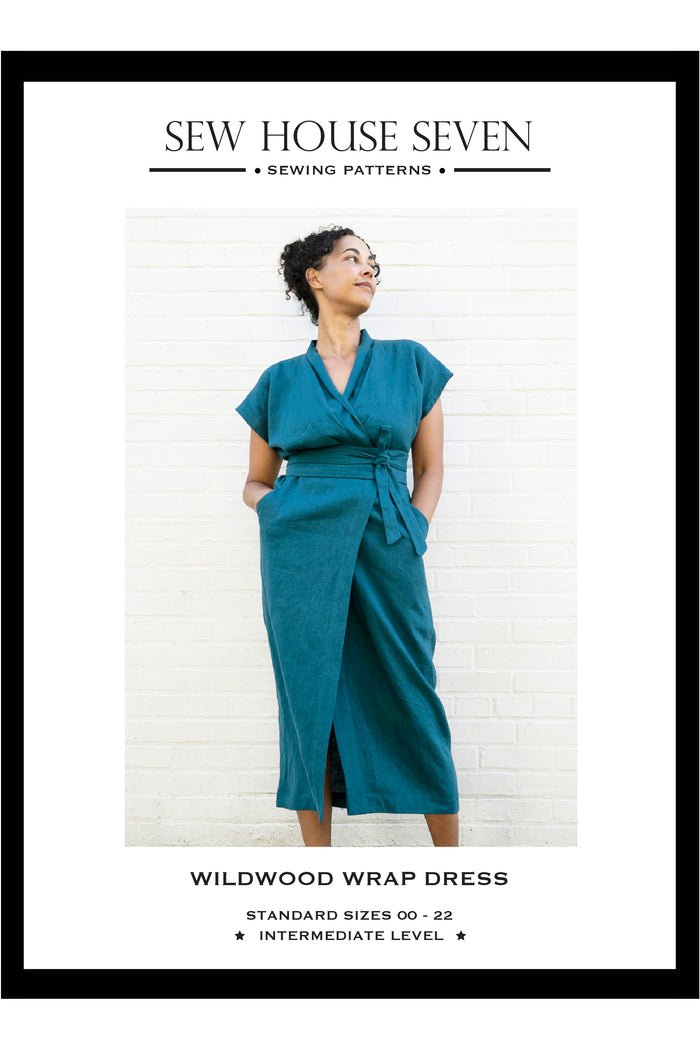 Wildwood Wrap Dress Sewing Pattern - Sew House Seven - Simplifi Fabric