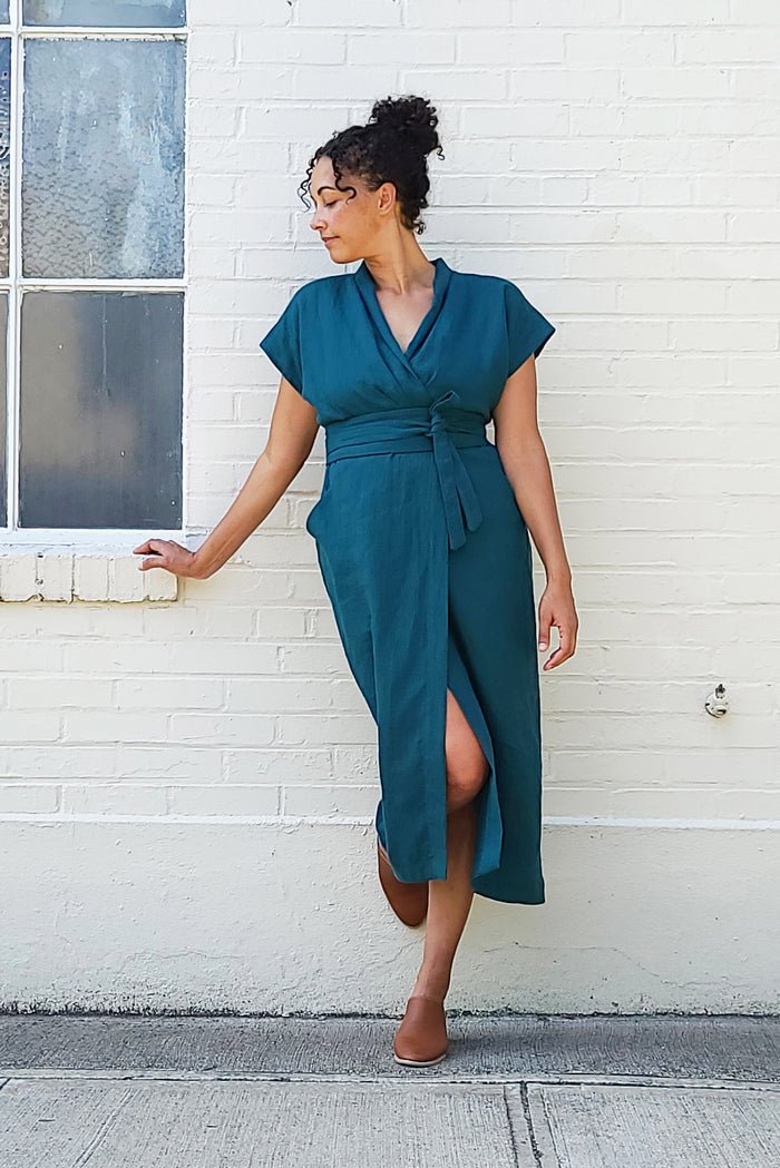 Wildwood Wrap Dress Sewing Pattern - Sew House Seven - Simplifi Fabric