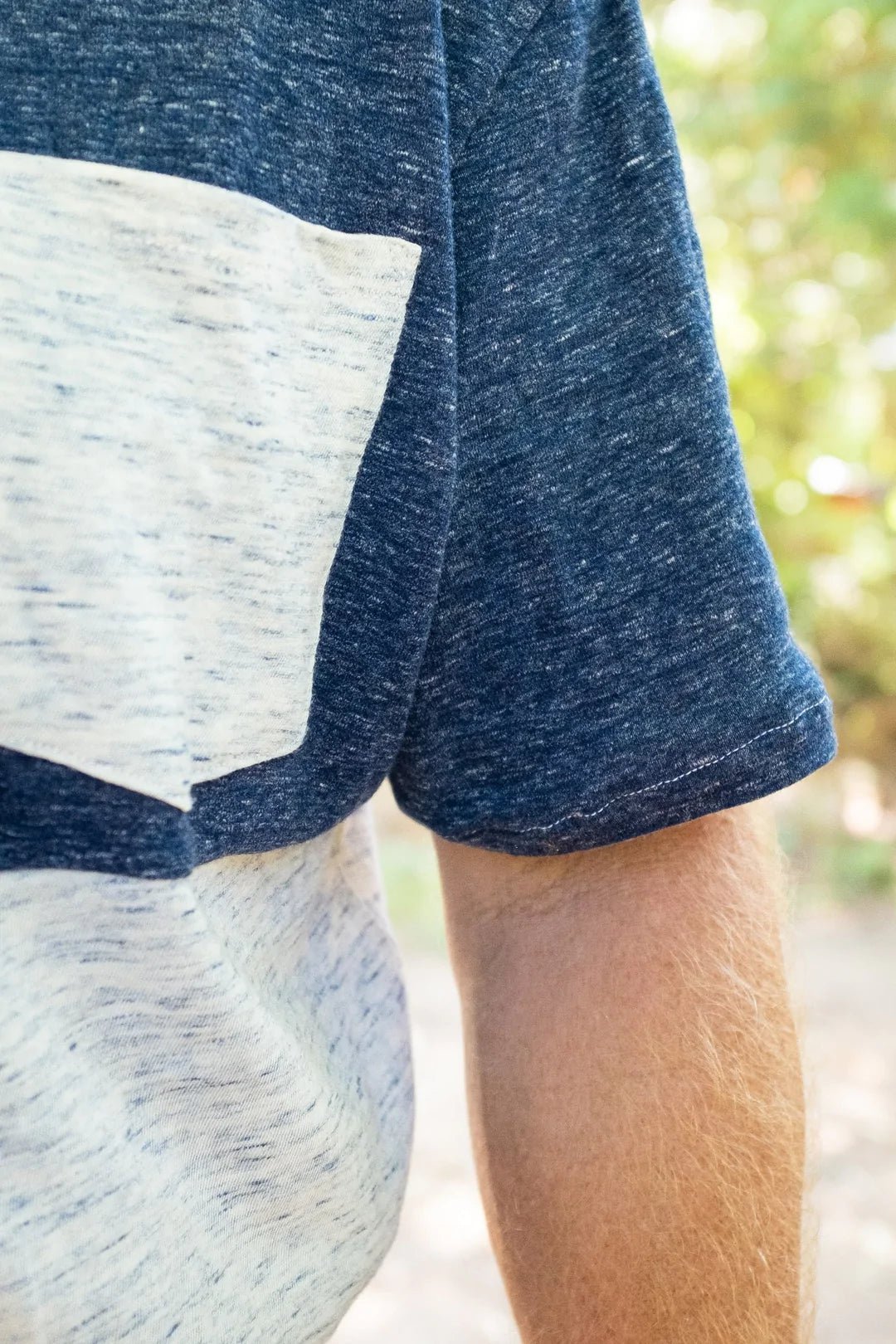 Woodley Tee MENS Pattern - Thread Theory - Simplifi Fabric