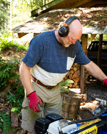 Woodley Tee Mens PDF Sewing Pattern - Thread Theory - Simplifi Fabric