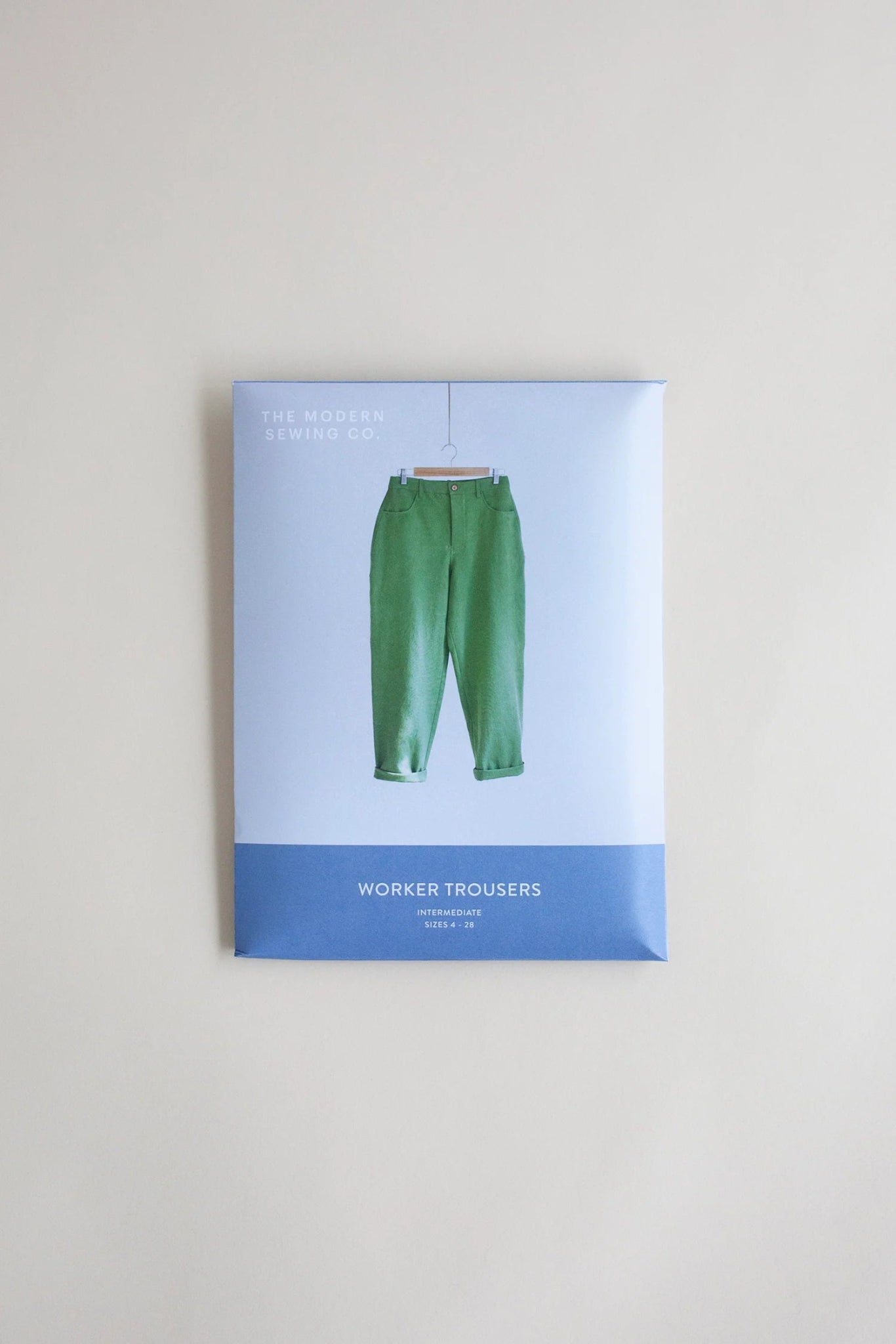 Worker Trousers Paper Pattern - Modern Sewing Co. - Simplifi Fabric