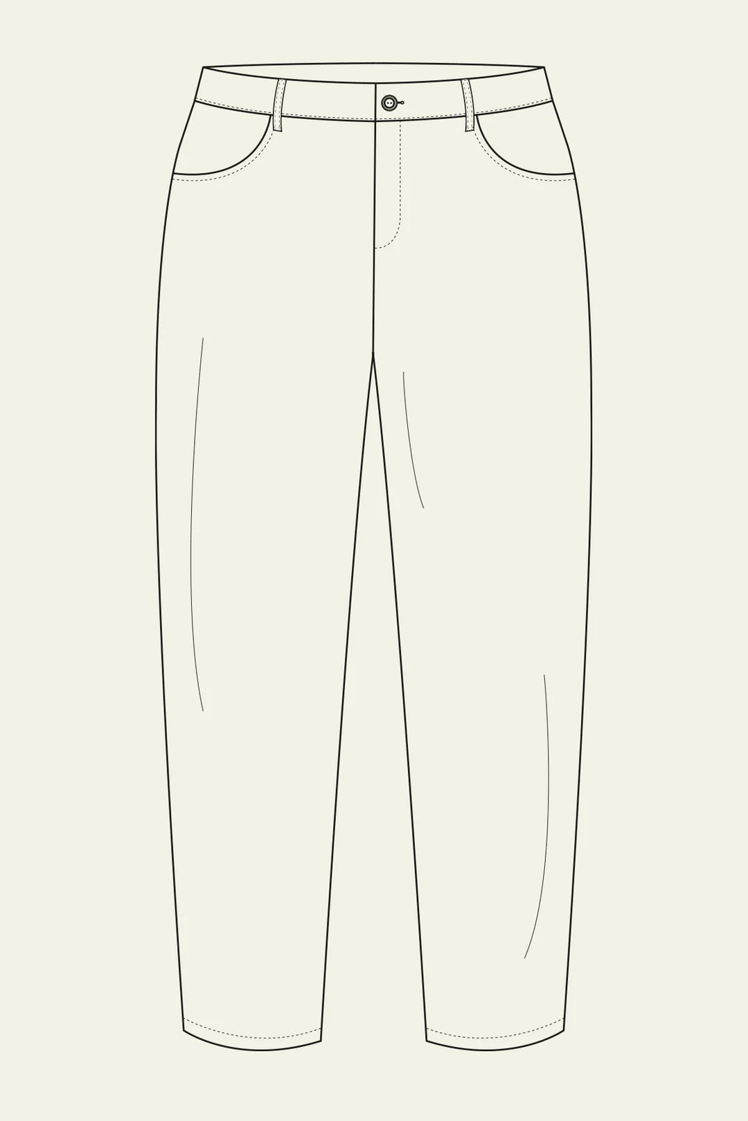 Worker Trousers PDF Pattern - Modern Sewing Co. - Simplifi Fabric