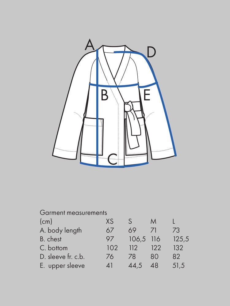 Wrap Jacket Pattern - The Assembly Line - Simplifi Fabric