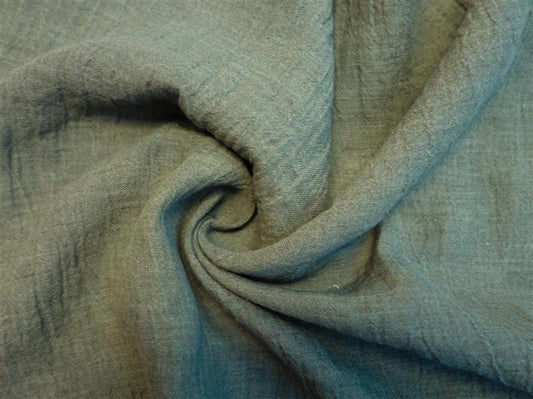 Yarn Dyed Washed Linen - Jungle - Simplifi Fabric