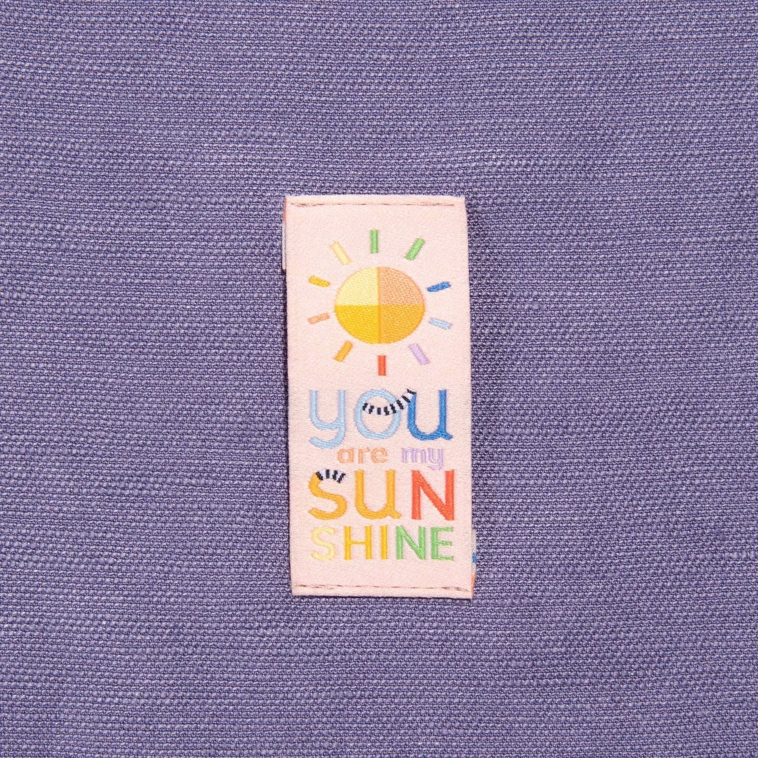 "You Are My Sunshine" KATM x Brook Gossen Woven Labels - Kylie And The Machine - Simplifi Fabric