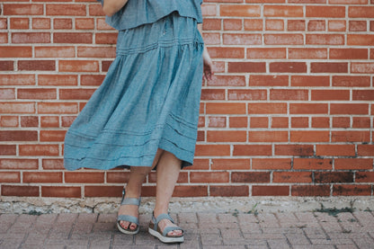 ZAMORA Midi Skirt PDF Sewing Pattern - Madswick - Simplifi Fabric