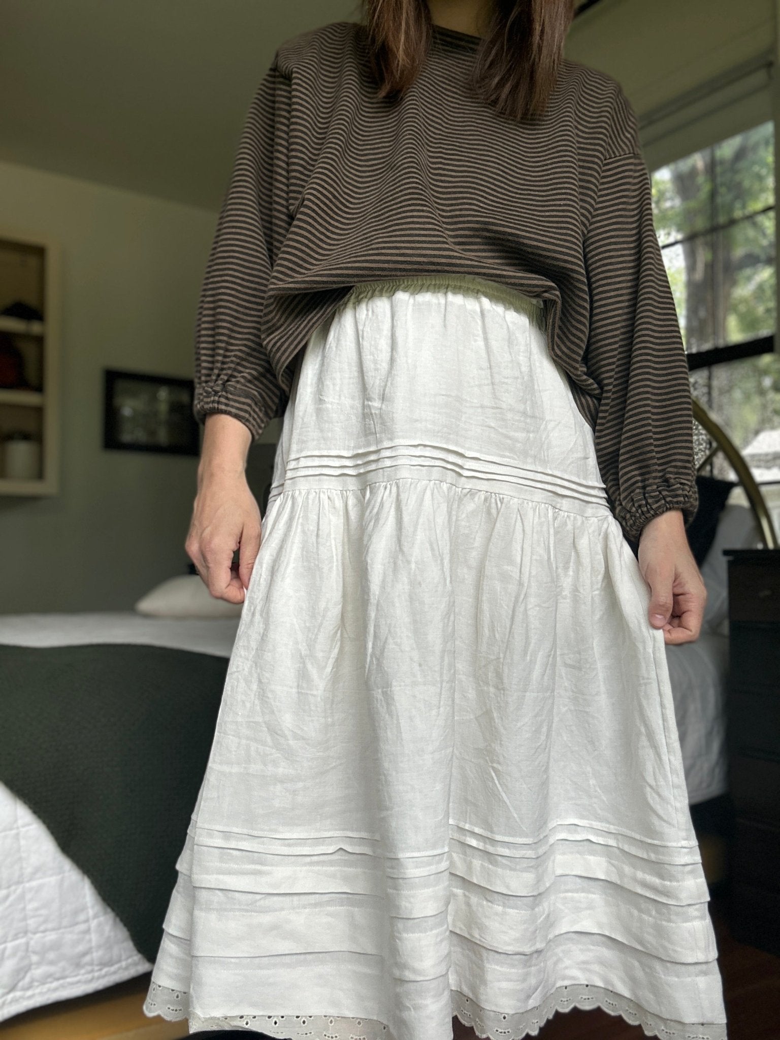 ZAMORA Midi Skirt PDF Sewing Pattern - Madswick - Simplifi Fabric