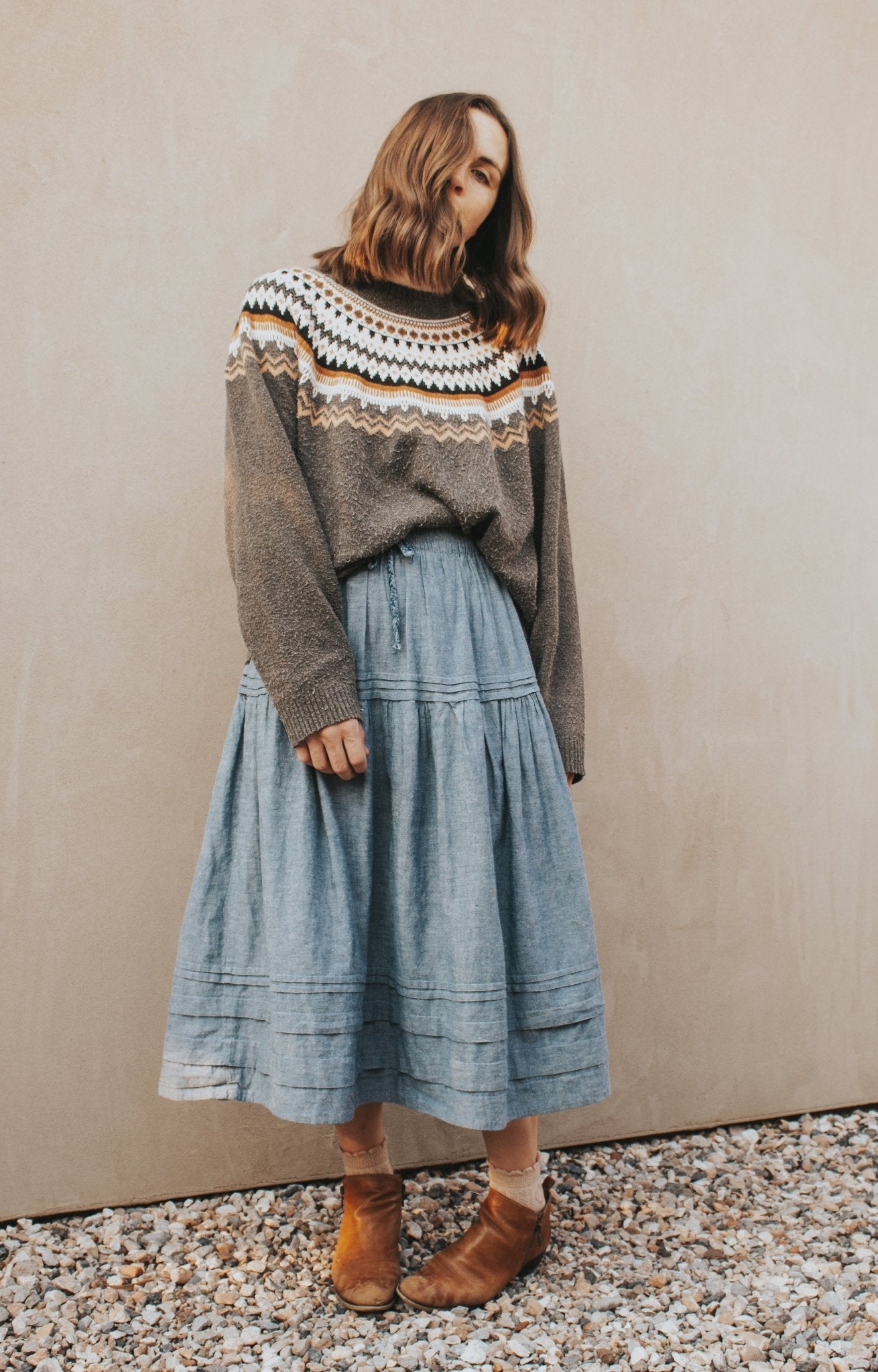 ZAMORA Midi Skirt PDF Sewing Pattern - Madswick - Simplifi Fabric