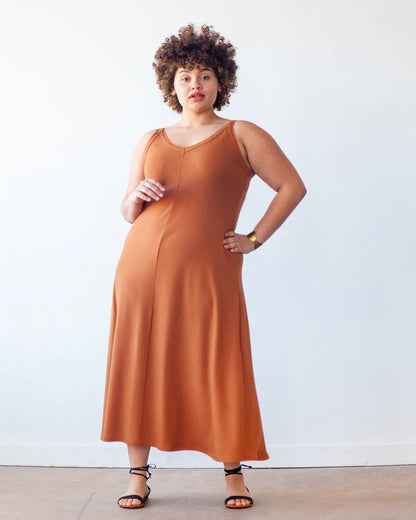 Zoey Tank & Dress Sewing Pattern - True Bias - Simplifi Fabric