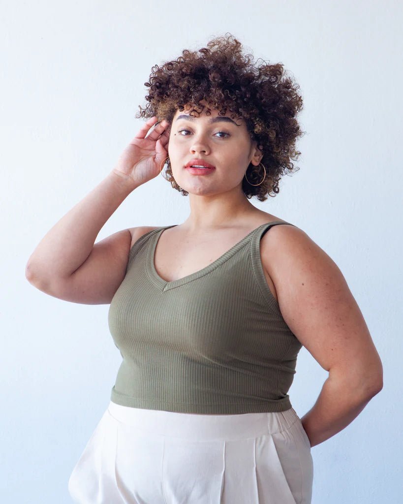 Zoey Tank & Dress Sewing Pattern - True Bias - Simplifi Fabric