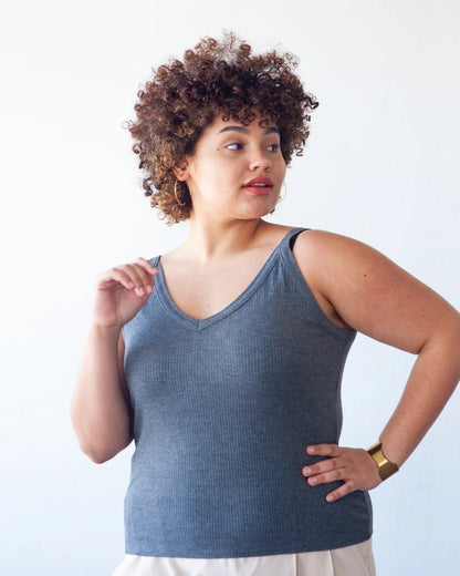 Zoey Tank & Dress Sewing Pattern - True Bias - Simplifi Fabric
