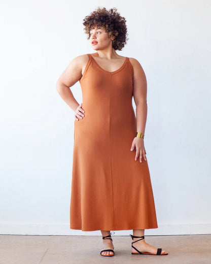 Zoey Tank & Dress Sewing Pattern - True Bias - Simplifi Fabric
