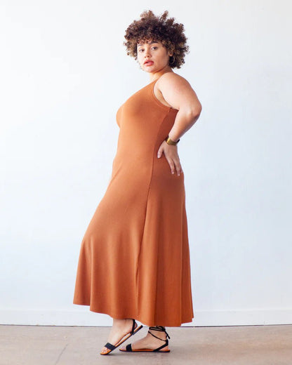Zoey Tank & Dress Sewing Pattern - True Bias - Simplifi Fabric