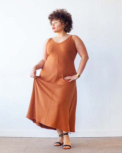 Zoey Tank & Dress Sewing Pattern - True Bias - Simplifi Fabric