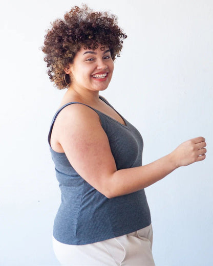Zoey Tank & Dress Sewing Pattern - True Bias - Simplifi Fabric