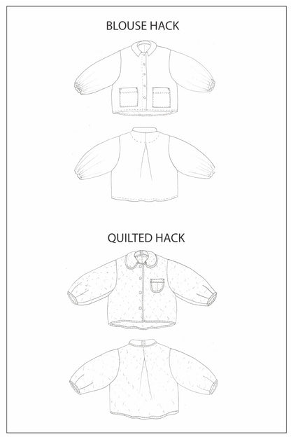 ZW Bell Jacket - Birgitta Helmersson - PDF Pattern - Simplifi Fabric