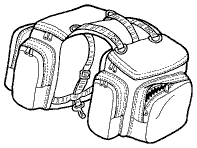 Cascade Bicycle Saddle Bag Pattern - 201 - The Green Pepper Patterns