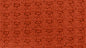 Cotton Waffle Sweater Knit - Brick Red