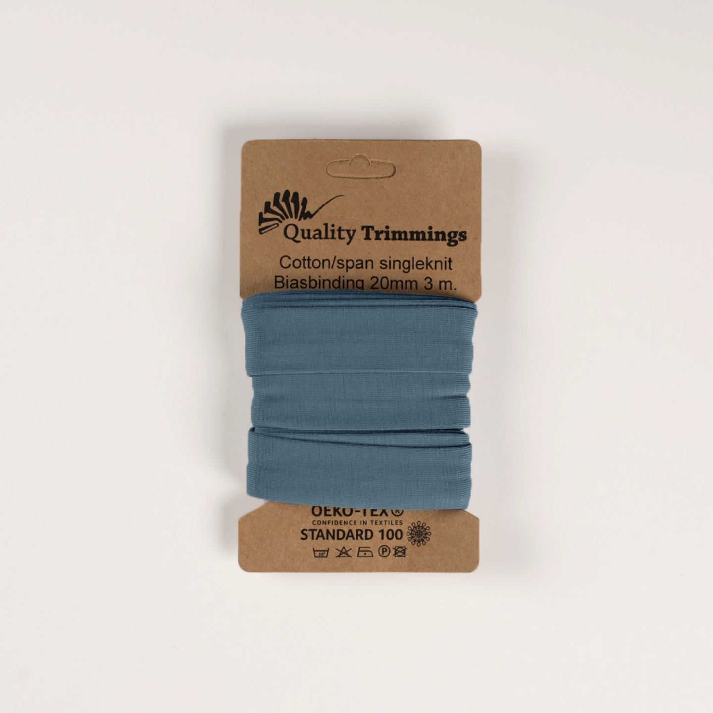 Cotton Stretch Jersey Bias Tape - European Import - Oeko-Tex® - Various Colors