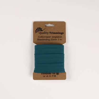 Cotton Stretch Jersey Bias Tape - European Import - Oeko - Tex® - Various Colors - Simplifi Fabric