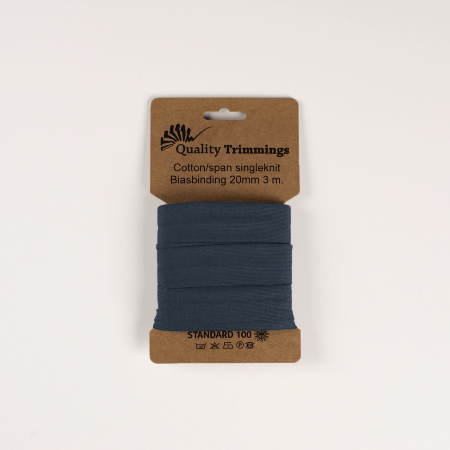 Cotton Stretch Jersey Bias Tape - European Import - Oeko-Tex® - Various Colors