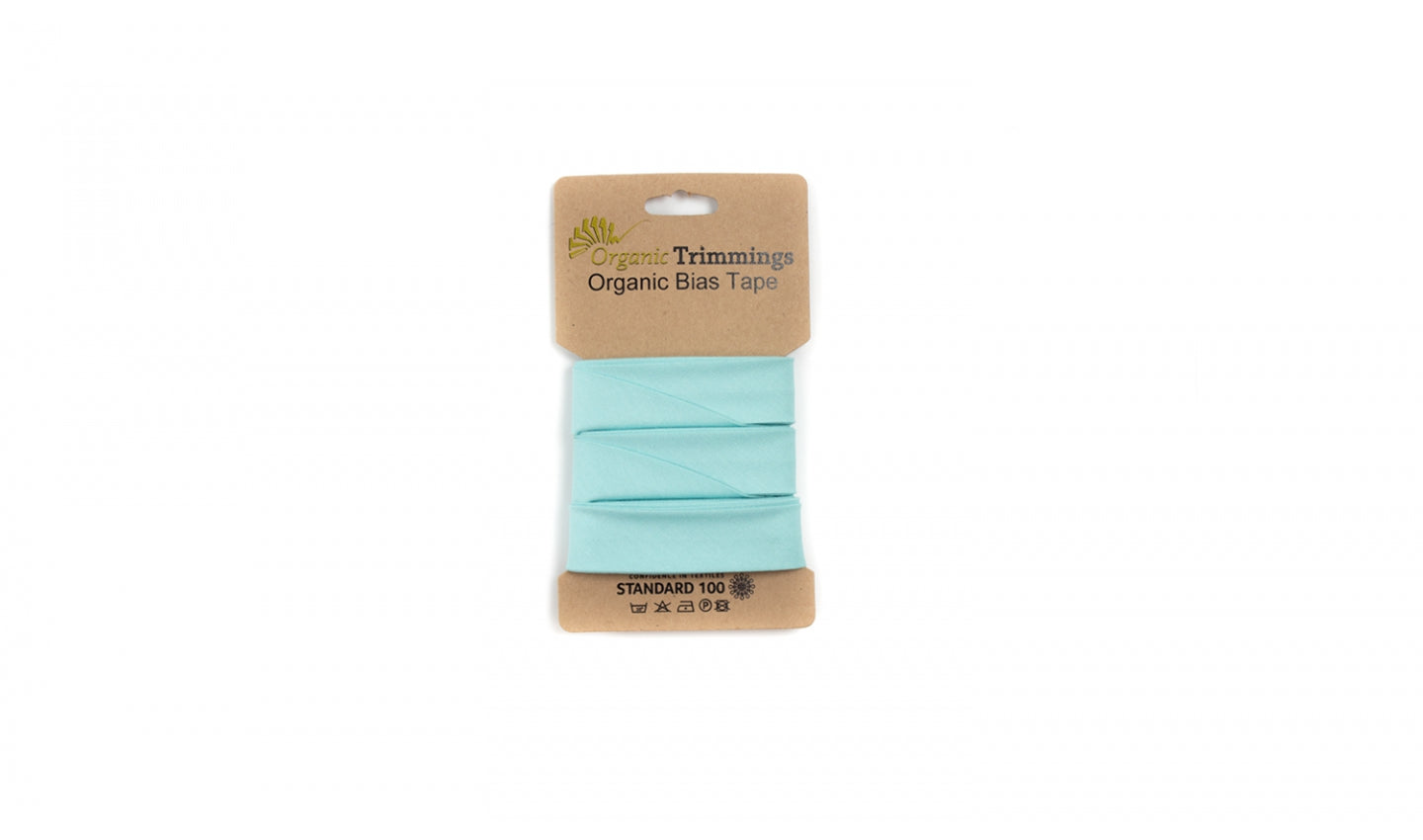 Organic Cotton Poplin - Bias Tape x 5m - European Import - Oeko - Tex® (Multiple Colors) - Simplifi Fabric