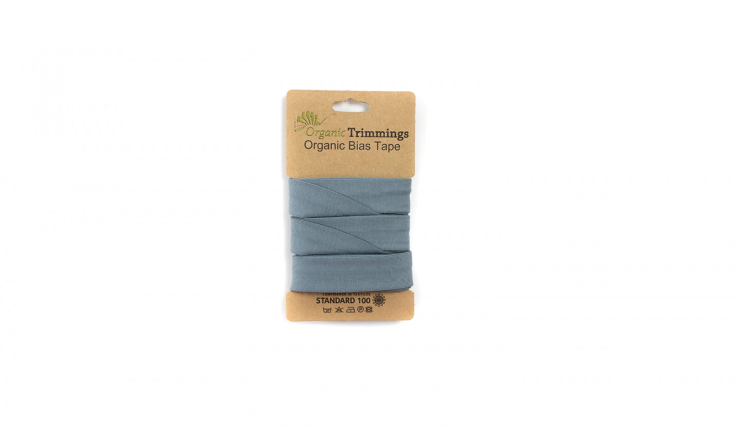 Organic Cotton Jersey - Bias Tape x 3m - European Import - Oeko - Tex® (Multiple Colors) - Simplifi Fabric